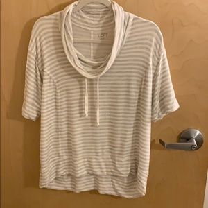 Loft Lounge Cowl Neck Sweater